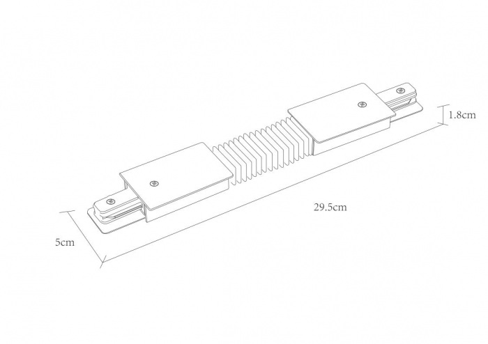 Соединитель гибкий Track Accessories A150106 — изображение 2