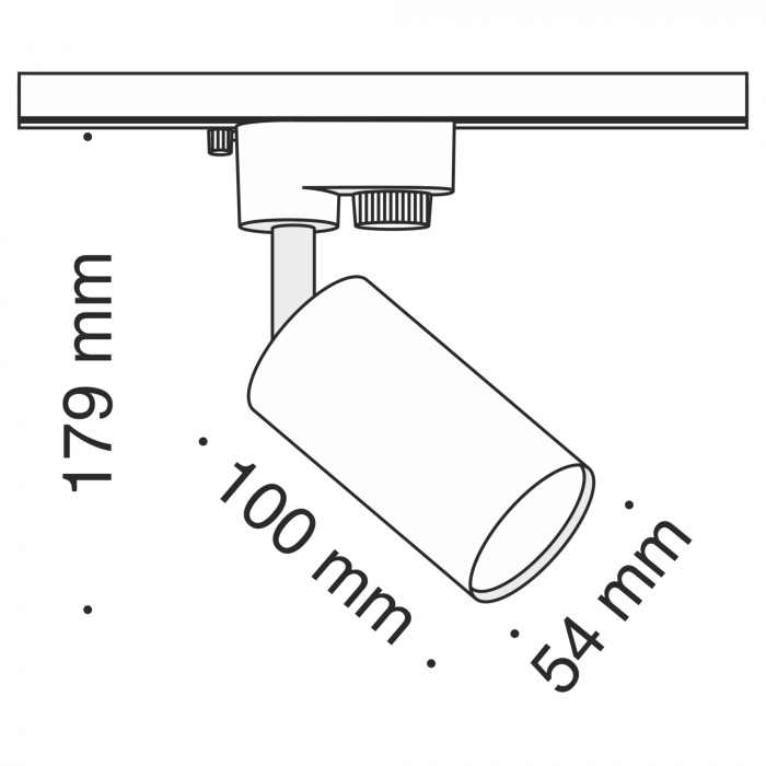 Трековый светильник Track lamps TR002-1-GU10-B — изображение 2