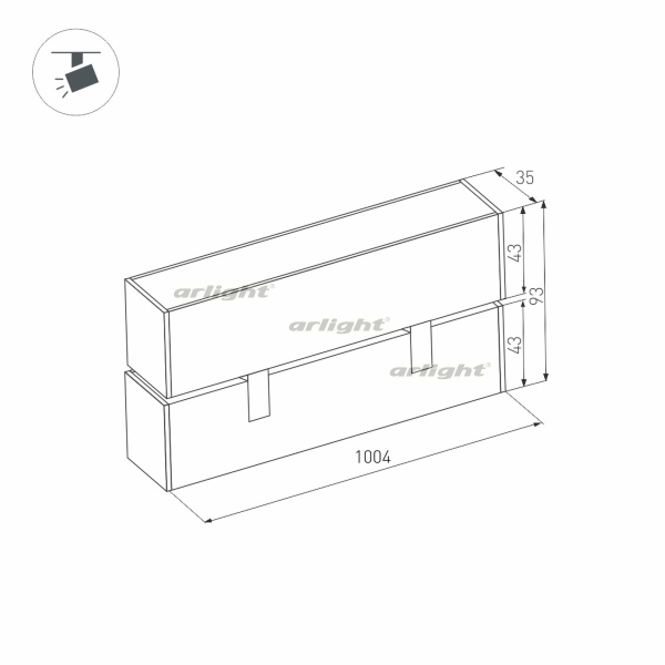 Трековый светильник MAG-FLAT-FOLD 027004 — изображение 2
