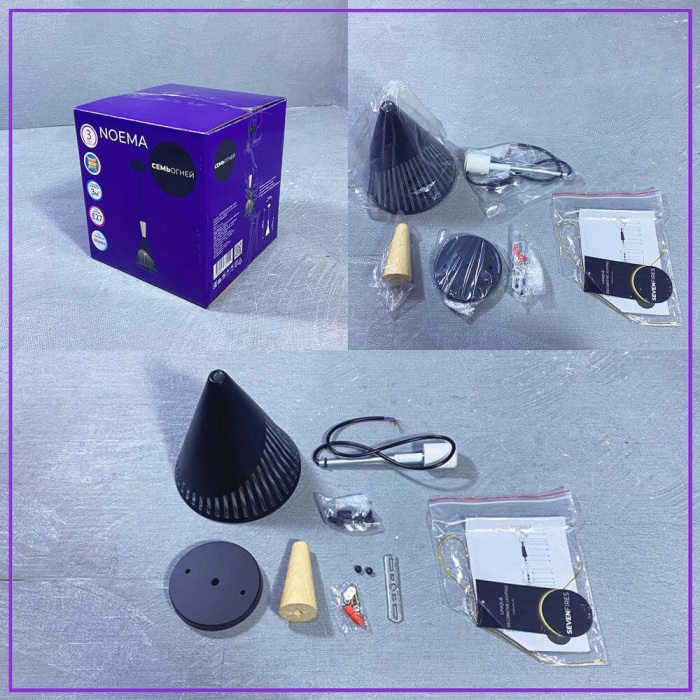 Подвесной светильник Noema SF3327/1P-BK-WD — изображение 4