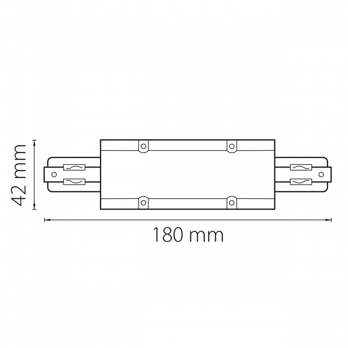 Соединитель прямой Lightstar Barra 504186 — изображение 2