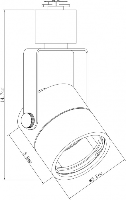Трековый светильник Lente A1310PL-1WH — изображение 2