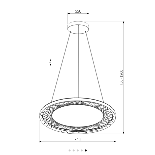Подвесной светодиодный светильник Eurosvet 40024/1 LED серый — изображение 4